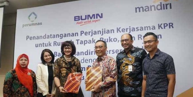 MOU Bank Mandiri dan Perumnas