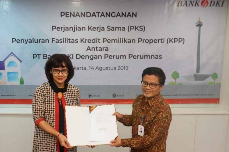 Kerjasama Perumnas Pembiayaan Dengan Bank DKI Kurangi Backlog